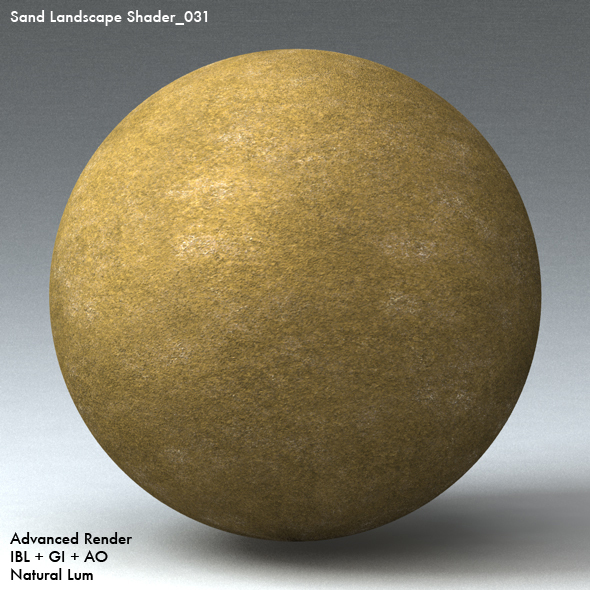 Sand Landscape Shader_031 - 3DOcean Item for Sale