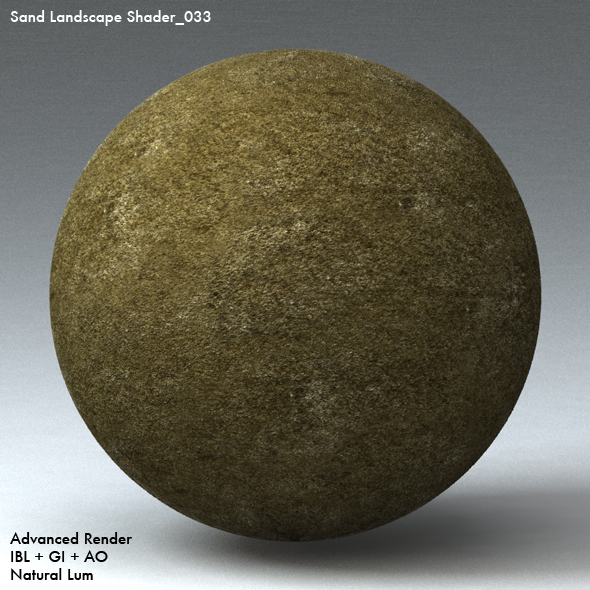 Sand Landscape Shader_033 - 3DOcean Item for Sale