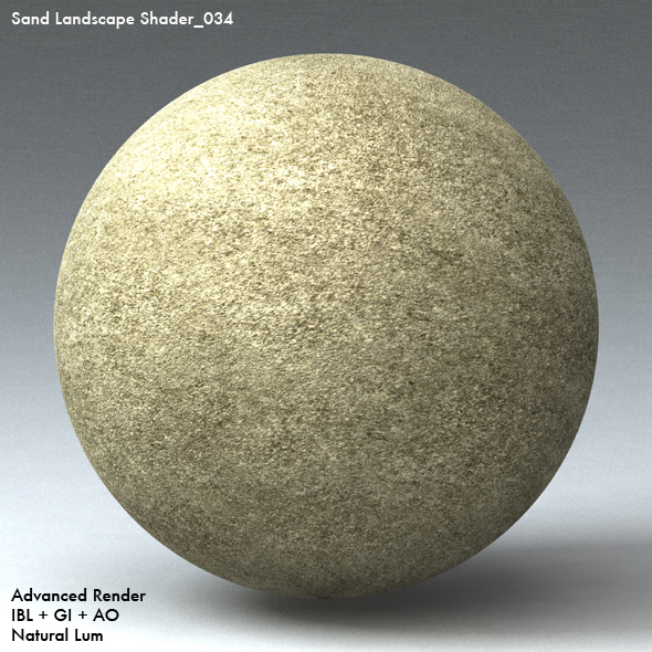 Sand Landscape Shader_034 - 3DOcean Item for Sale