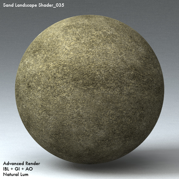 Sand Landscape Shader_035 - 3DOcean Item for Sale