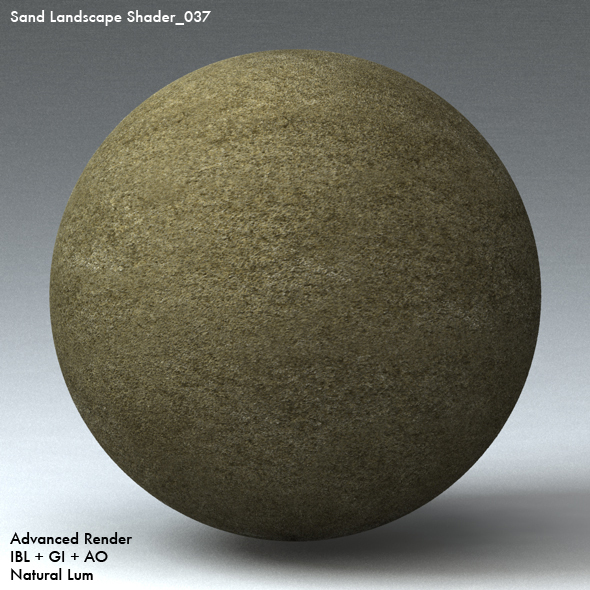Sand Landscape Shader_037 - 3DOcean Item for Sale