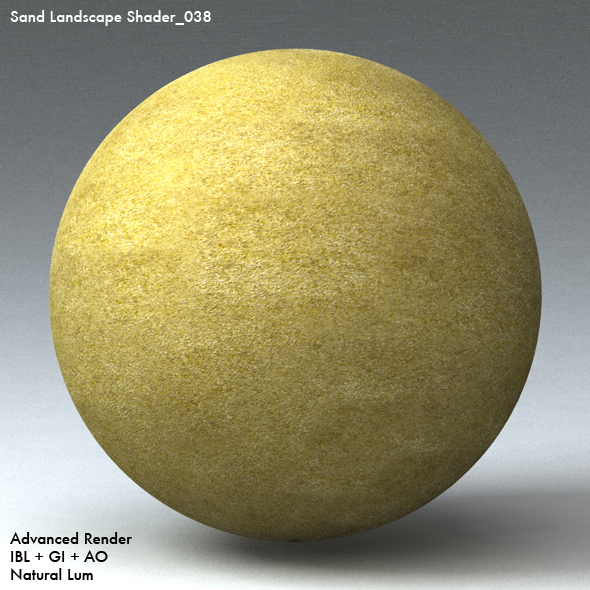 Sand Landscape Shader_038 - 3DOcean Item for Sale