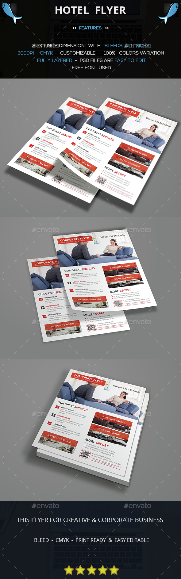 Hotel Business Flyer - Corporate Flyers