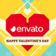 Valentines Day Paper Love - VideoHive Item for Sale