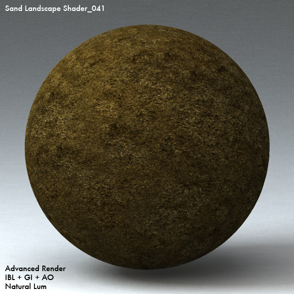 Sand Landscape Shader_041 - 3DOcean Item for Sale
