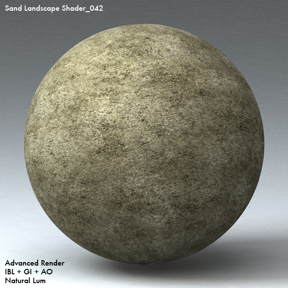 Sand Landscape Shader_042 - 3DOcean Item for Sale