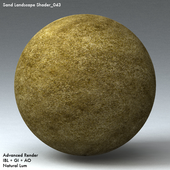 Sand Landscape Shader_043 - 3DOcean Item for Sale