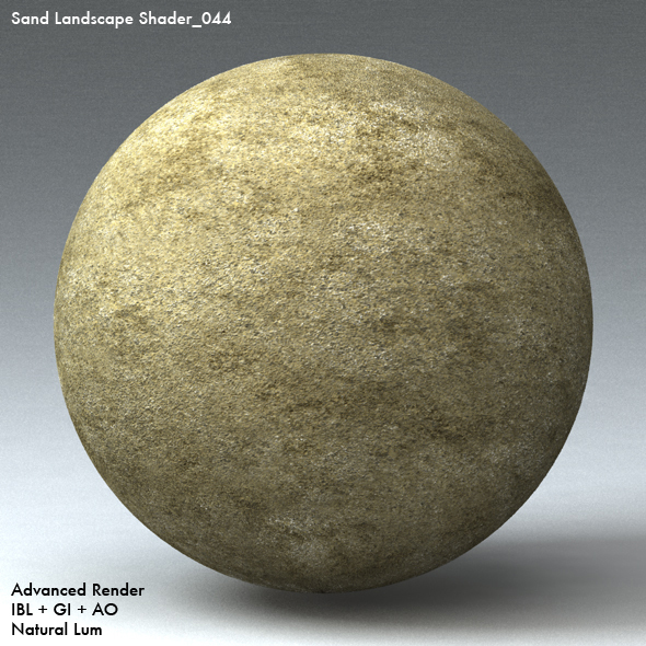 Sand Landscape Shader_044 - 3DOcean Item for Sale