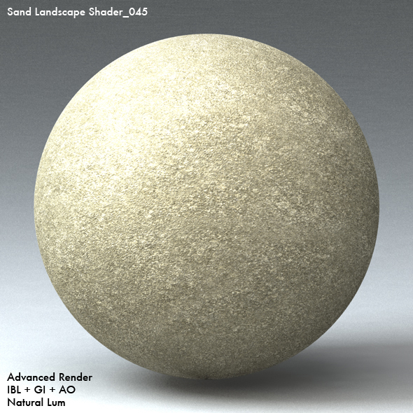 Sand Landscape Shader_045 - 3DOcean Item for Sale