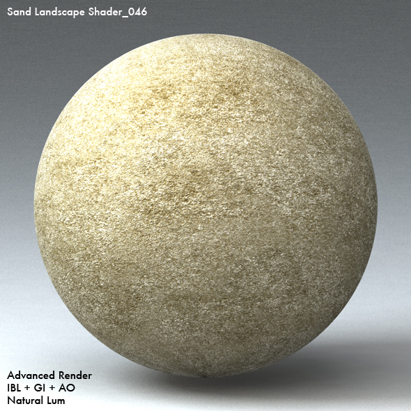 Sand Landscape Shader_046 - 3DOcean Item for Sale