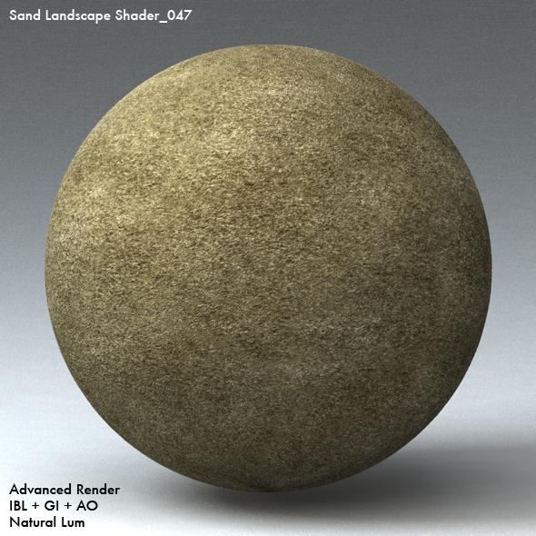 Sand Landscape Shader_047 - 3DOcean Item for Sale