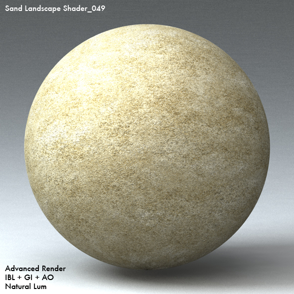 Sand Landscape Shader_049 - 3DOcean Item for Sale