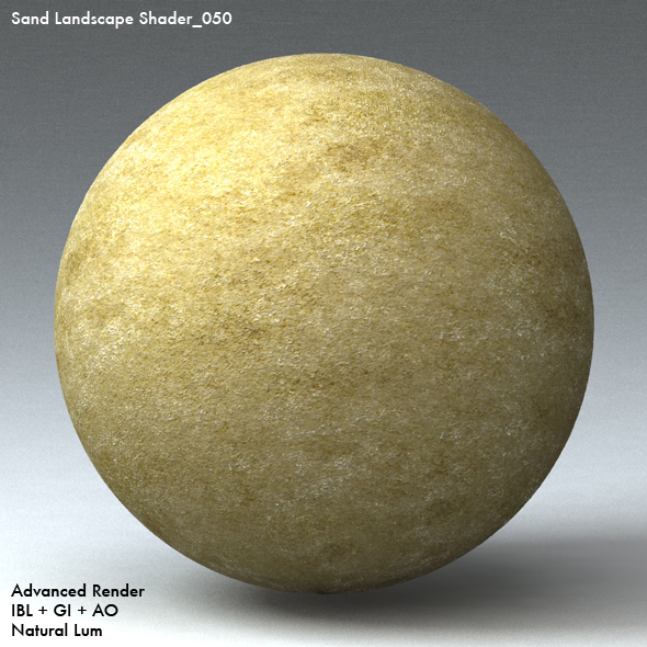 Sand Landscape Shader_050 - 3DOcean Item for Sale