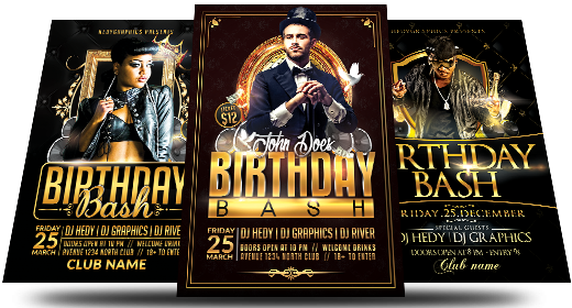 Birthday Flyers