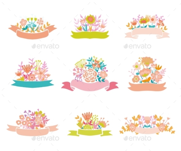 Wedding Vintage Elements - Flowers & Plants Nature