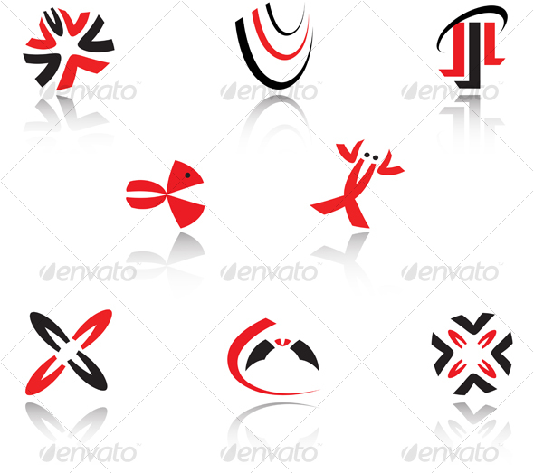 Set of symbols - Decorative Vectors