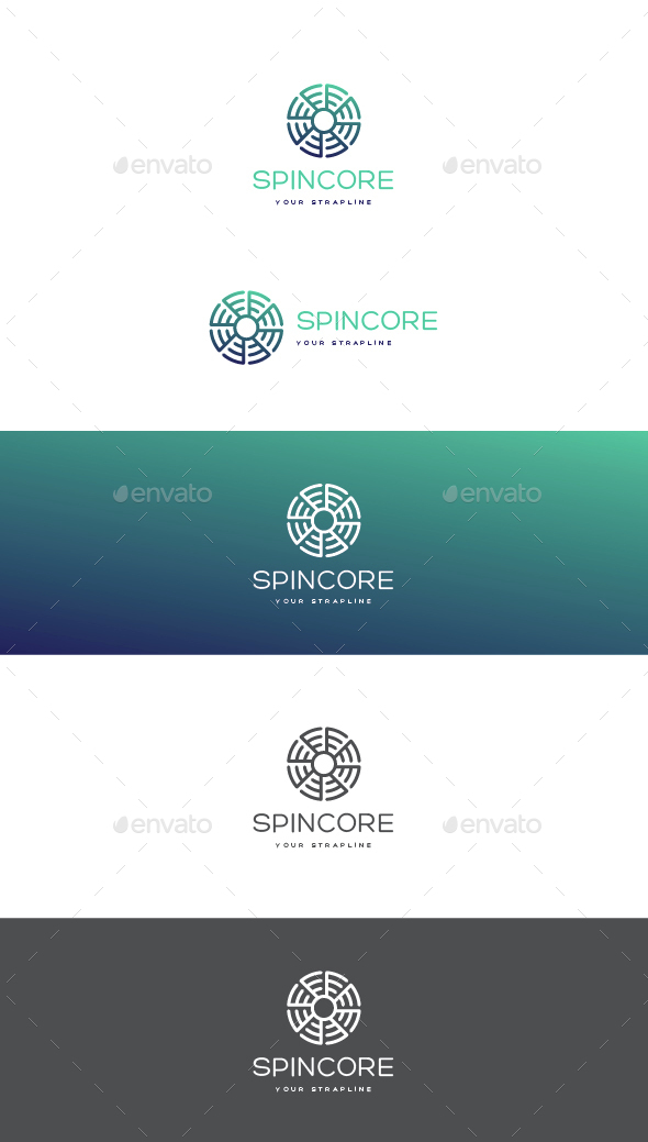 Spincore Logo - Vector Abstract