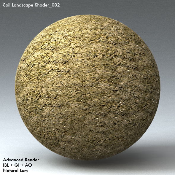 Soil Landscape Shader_002 - 3DOcean Item for Sale