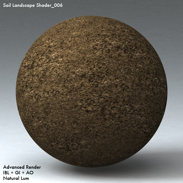 Soil Landscape Shader_006 - 3DOcean Item for Sale