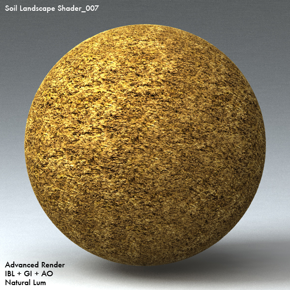 Soil Landscape Shader_007 - 3DOcean Item for Sale