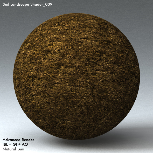 Soil Landscape Shader_009 - 3DOcean Item for Sale