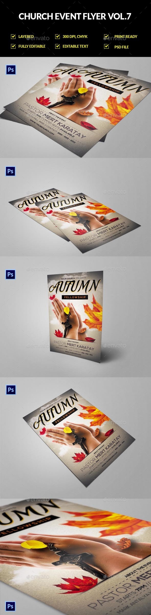 Church Event Flyer Vol.7 - Church Flyers