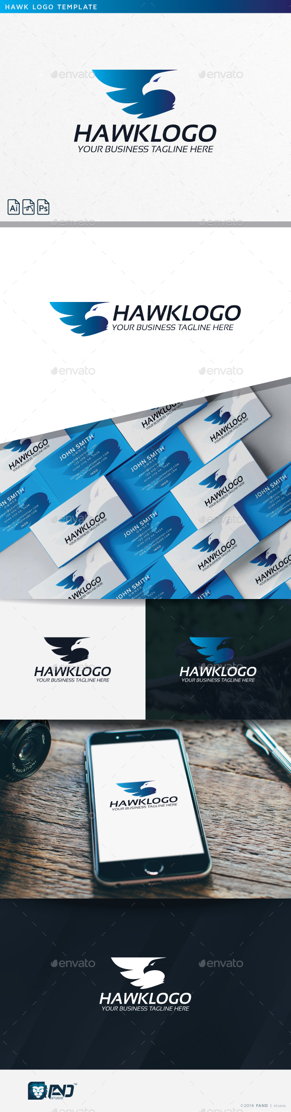 Hawk Logo - Symbols Logo Templates