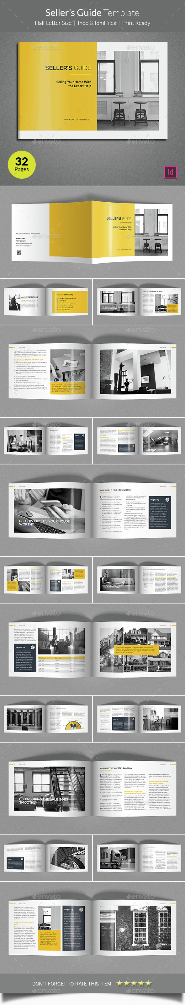Seller's Guide Template - Informational Brochures