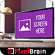 Realistic Laptop Screen Mockup Design - 7 PSD