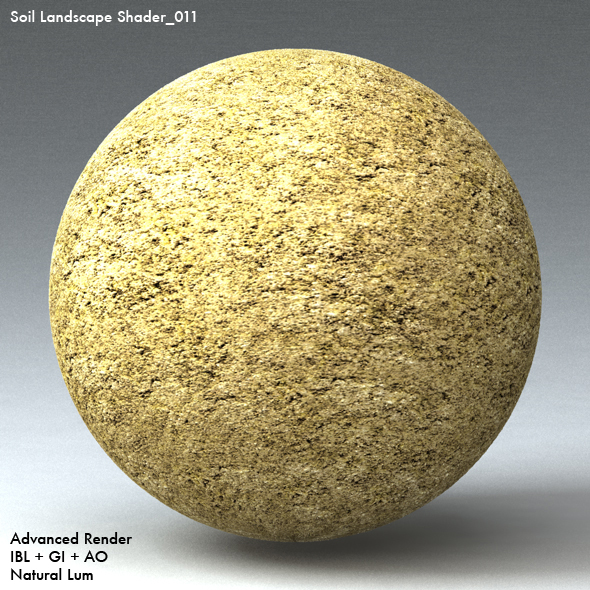 Soil Landscape Shader_011 - 3DOcean Item for Sale