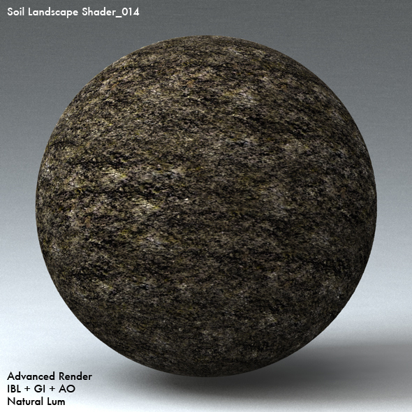 Soil Landscape Shader_014 - 3DOcean Item for Sale