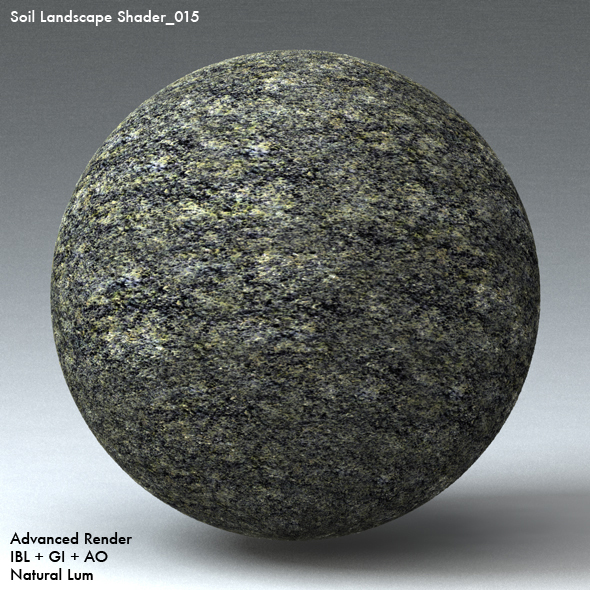 Soil Landscape Shader_015 - 3DOcean Item for Sale