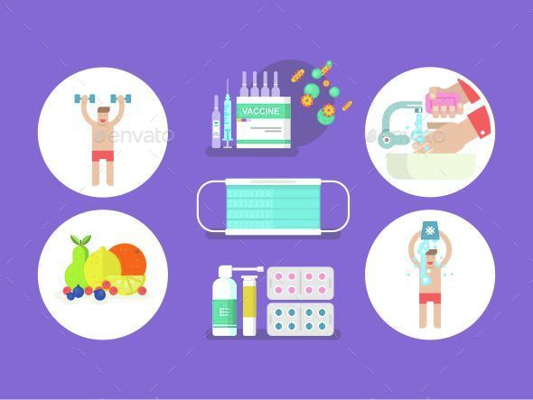 Fighting Against Influenza - Health/Medicine Conceptual