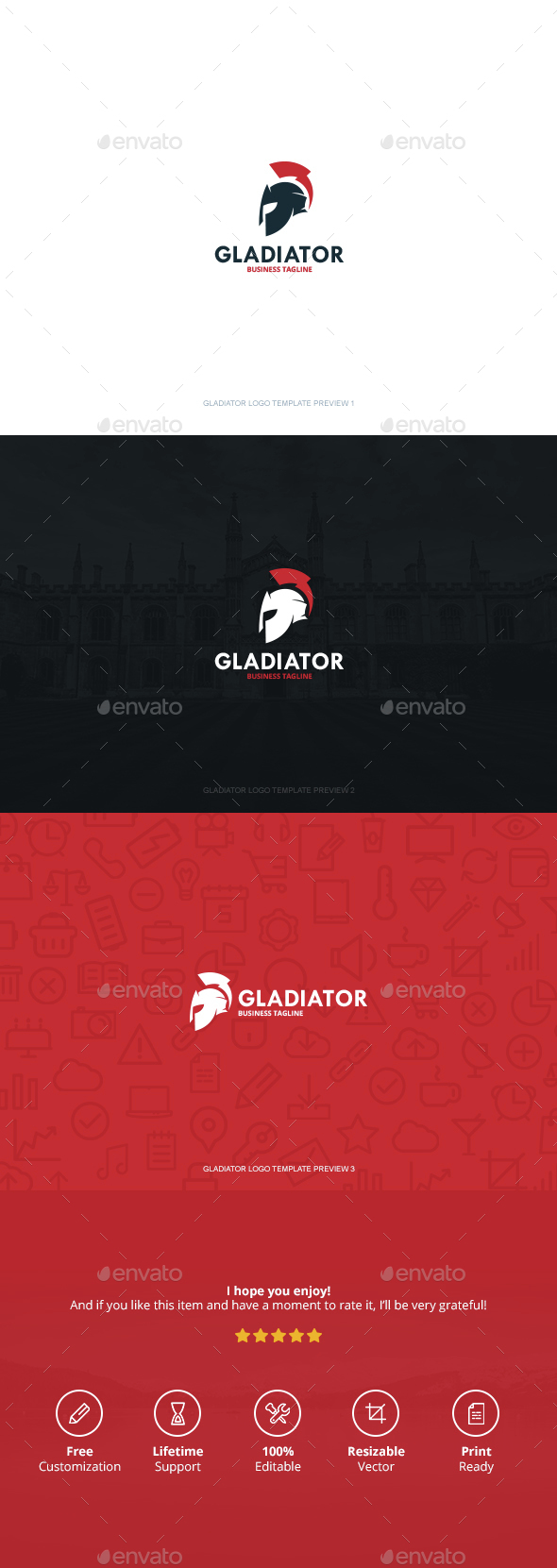 Gladiator Logo - Logo Templates