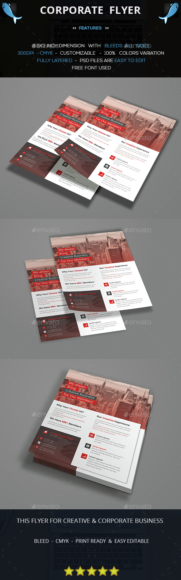 Corporate Flyer Template - Corporate Flyers