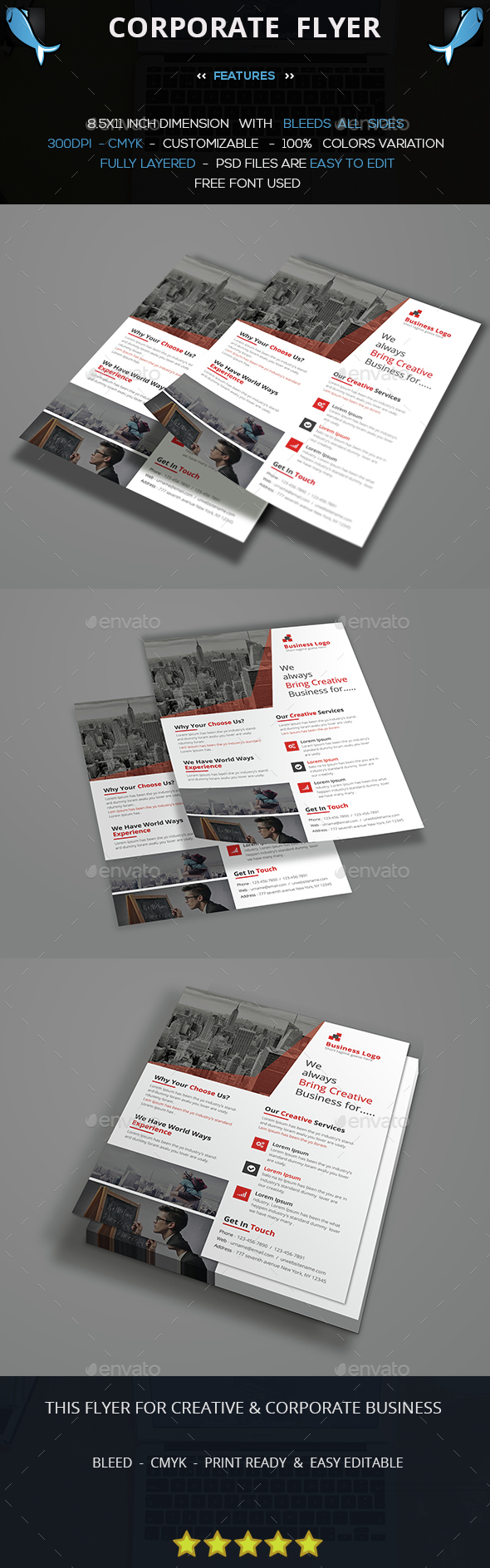 Corporate Flyer Template - Corporate Flyers