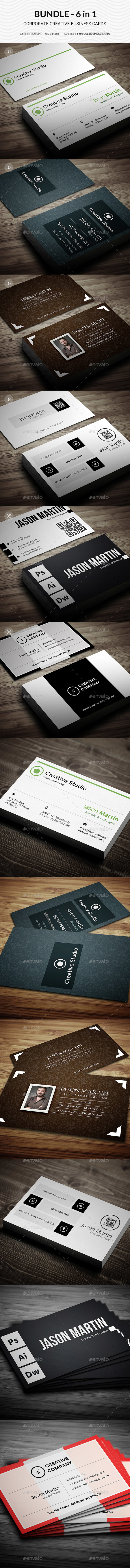 Bundle - Creative Business Cads - B12 - Creative Business Cards