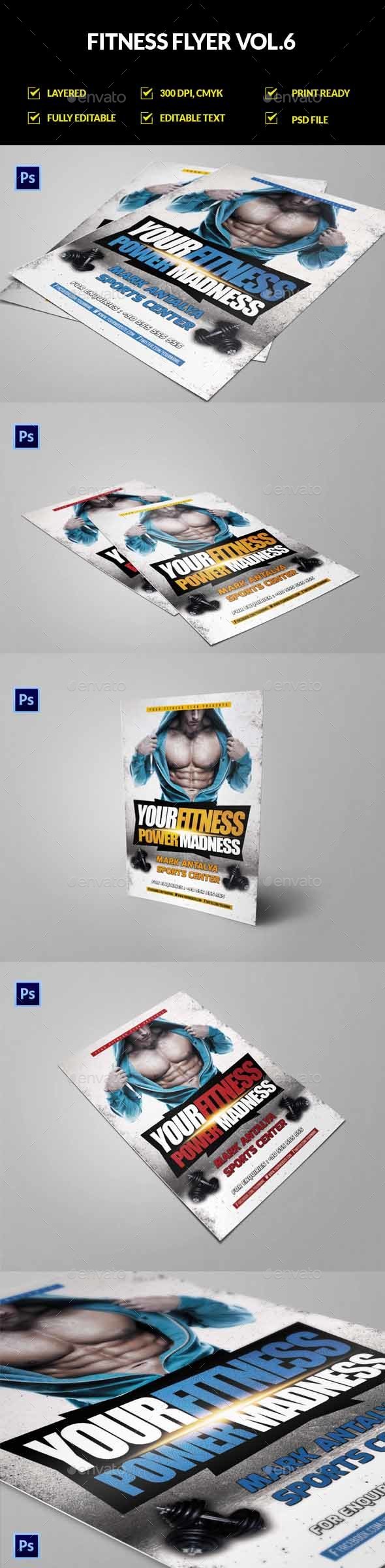 Fitness Flyer Vol.6 - Sports Events
