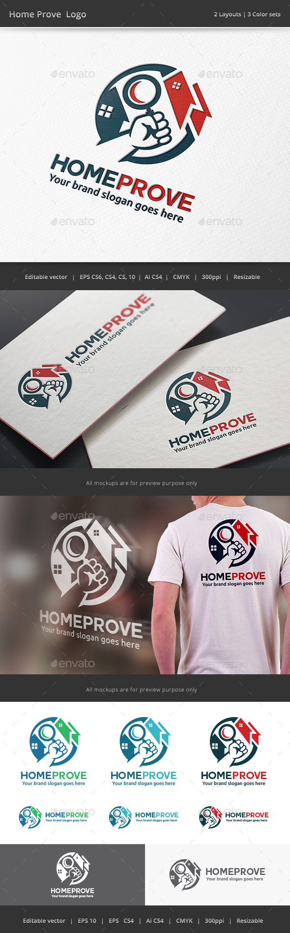 Home Prove Logo - Vector Abstract