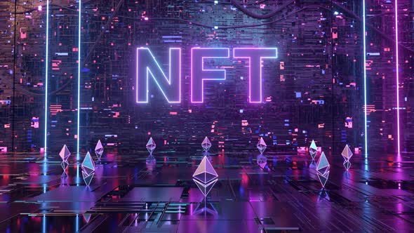 Blockchain Digital Data Transmission Room alt