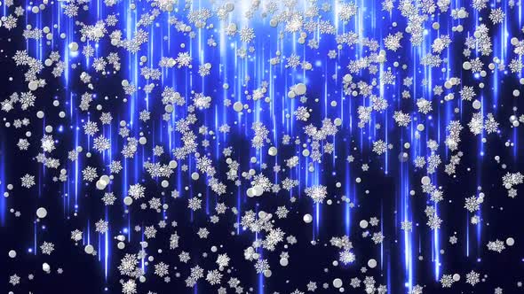Snowflakes Bg Christmas