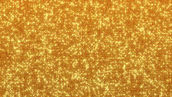 4k Glitter Golden Wall