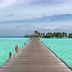 A Wooden Bridge On An Island In The Indian Ocean - VideoHive Item for Sale