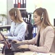 Operators of Support Customer Service - Call Center, Online Software with Technology Voice Over IP - VideoHive Item for Sale