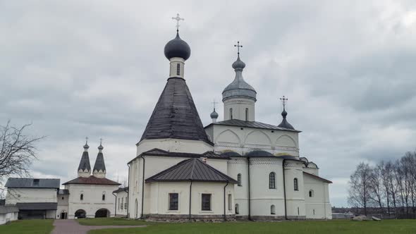Church in to Ferapontov Belozersky Monastery of the Russian Orthodox Church.