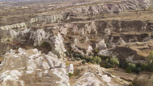 Aerial View Cappadocia Landscape alt
