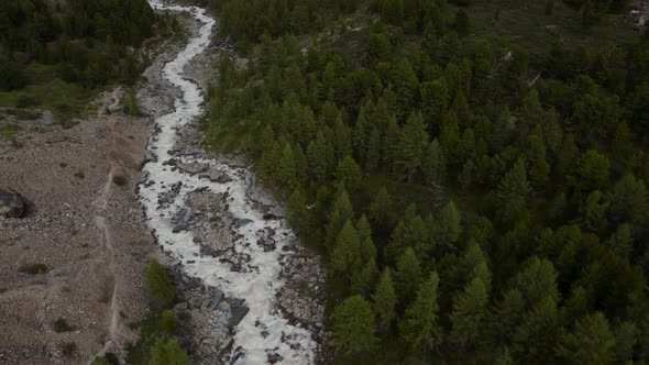 River in Aktru valley of Altai