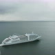 Luxury Cruise Ship Leaving the Harbor of Gdansk Sails in Stormy Weather - VideoHive Item for Sale
