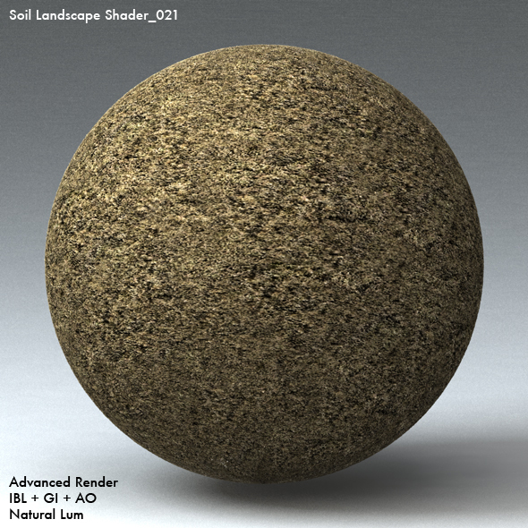 Soil Landscape Shader_021 - 3DOcean Item for Sale