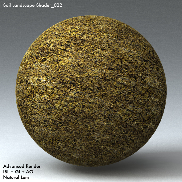 Soil Landscape Shader_022 - 3DOcean Item for Sale
